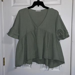 Ces femme Baby Doll Style Top